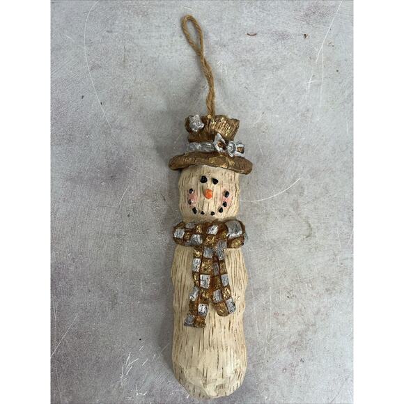 Vintage Snowman Ornament Wall‎ hanger - Picture 2 of 9